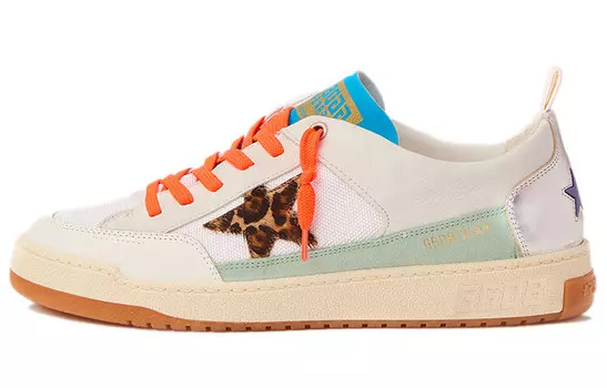 Кроссовки Golden Goose, белые/оранжевые