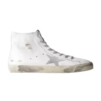 Кроссовки Golden Goose Francy 'White Silver', белый