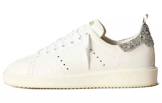 Кроссовки Golden Goose GGDB Starter Skateboarding Shoes Women's Low-top White, белый