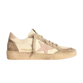Кроссовки Golden Goose Golden Goose Wmns Ball Star 'White Pink Beige', белый