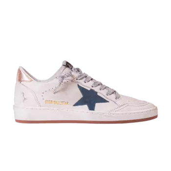 Кроссовки Golden Goose Golden Goose Wmns Ball Star 'White Smoke Blue Peach', белый