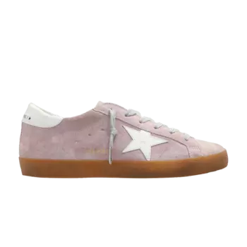 Кроссовки Golden Goose Golden Goose Wmns Superstar 'Pink Suede Gum', розовый