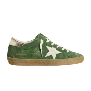 Кроссовки Golden Goose Golden Goose Wmns Superstar 'Green Gold Metallic', зеленый