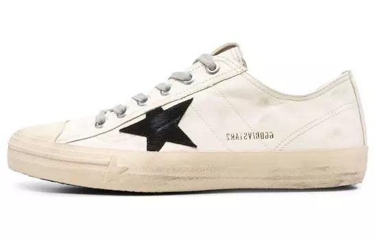 Кроссовки Golden Goose Leather Low-top Sneakers, белый