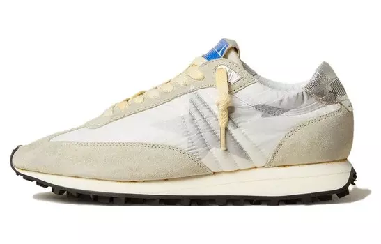 Кроссовки Golden Goose Running Marathon Panelled Sneakers, серебряный