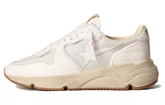 Кроссовки Golden Goose Running Sole Low-top Sneakers, белый