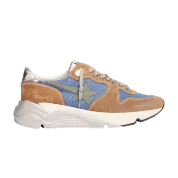 Кроссовки Golden Goose Running Sole Tobacco Denim Blue, коричневый