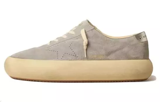 Кроссовки Golden Goose Skateboarding Shoes Men Low-top Gray, серый