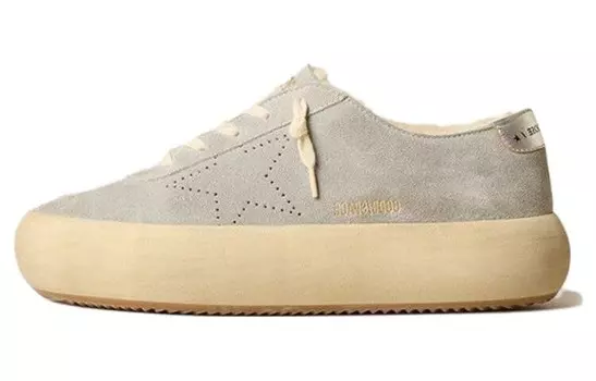 Кроссовки Golden Goose Skateboarding Shoes Men Low-top Gray, серый