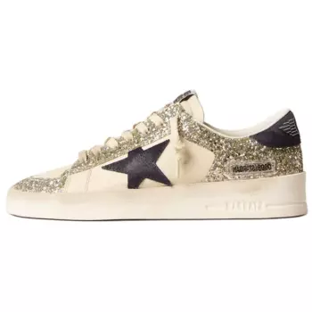 Кроссовки Golden Goose Skateboarding Shoes Women's Low-top Beige, бежевый