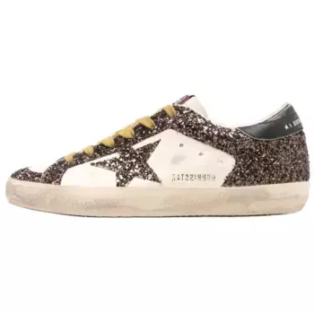 Кроссовки Golden Goose Skateboarding Shoes Women's Low-top Brown, коричневый