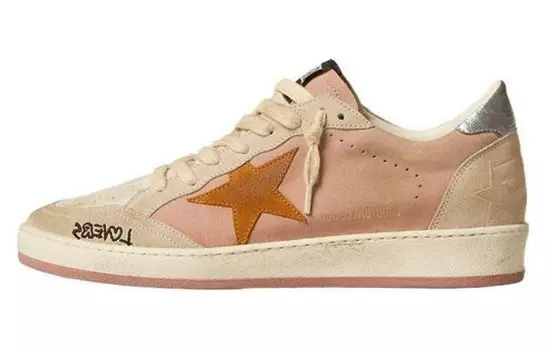 Кроссовки Golden Goose Skateboarding Shoes Women's Low-top Red, красный