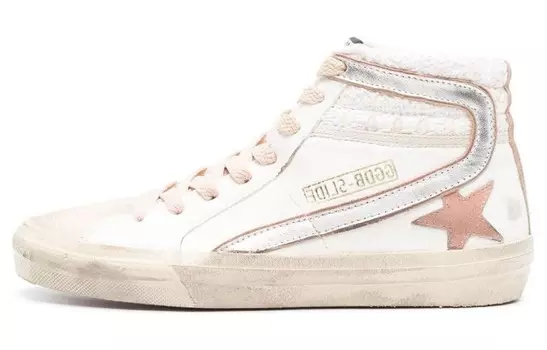 Кроссовки Golden Goose Slide High-top, розовый