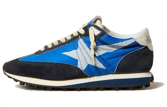 Кроссовки Golden Goose Star-print Lace-up Sneakers, синий