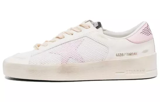 Кроссовки Golden Goose Stardan, белый / розовый