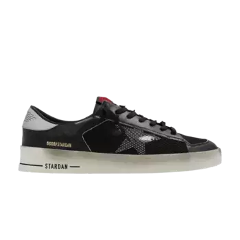 Кроссовки Golden Goose Stardan Black Silver, черный