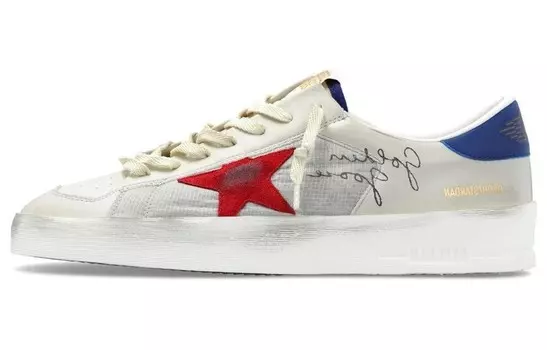 Кроссовки Golden Goose Stardan Leather Sneakers, белый