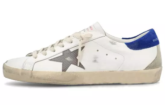 Кроссовки Golden Goose Super-Star, белый / синий