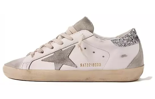 Кроссовки Golden Goose Super-Star Leather, белый