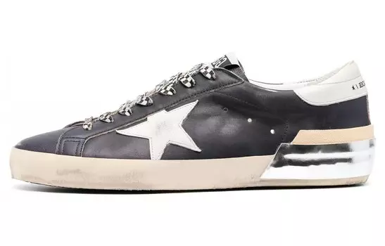 Кроссовки Golden Goose Super-Star Leather Sneakers, синий