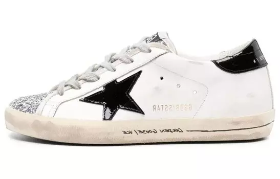 Кроссовки Golden Goose Super-Star Leather Sneakers, белый