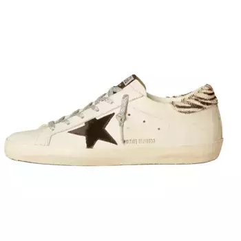 Кроссовки Golden Goose Super-Star Skateboarding, бежевый / черный