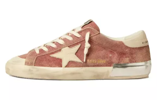 Кроссовки Golden Goose Super-Star Skateboarding Shoes Men Low-top Red, красный