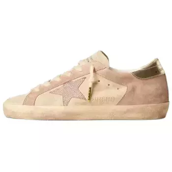 Кроссовки Golden Goose Super-Star Skateboarding Shoes Women's Low-top Pink, розовый