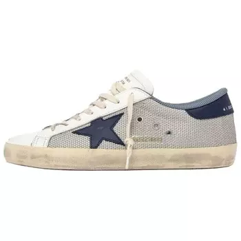 Кроссовки Golden Goose Super-Star Skateboarding Shoes Men Low-top Gray, серый