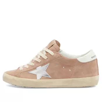 Кроссовки Golden Goose Super Star Sneaker, цвет Pink & Silver