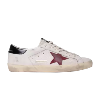 Кроссовки Golden Goose Superstar со звездой, белый/черный