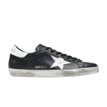 Кроссовки Golden Goose Superstar Black White, черный