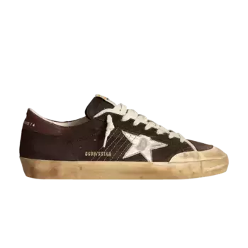Кроссовки Golden Goose Superstar Coffee Brown Platinum, коричневый