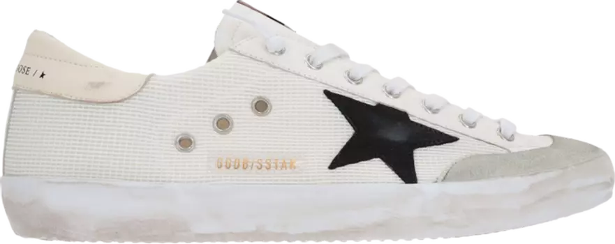 Кроссовки Golden Goose Superstar Penstar White Black, белый