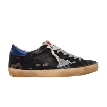 Кроссовки Golden Goose Superstar Rock Python, черный