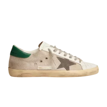 Кроссовки Golden Goose Superstar, серебряный