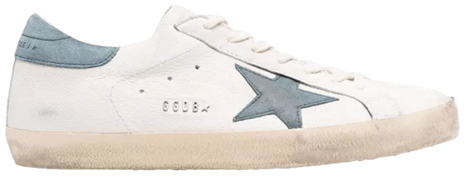 Кроссовки Golden Goose Superstar 'White Bottle Green', белый