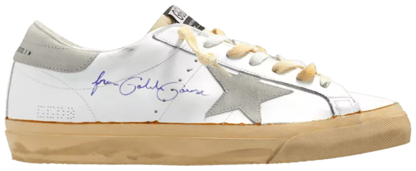 Кроссовки Golden Goose Superstar 'White Ice', белый