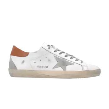 Кроссовки Golden Goose Superstar White Light Brown, белый