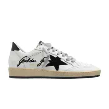Кроссовки Golden Goose Wmns Ball Star, цвет White Black Embellishment