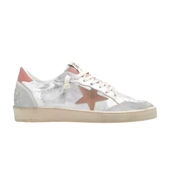 Кроссовки Golden Goose Wmns Ball Star, серебряный