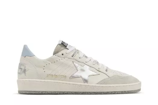 Кроссовки Golden Goose Wmns Ball Star White Blue Fog, белый