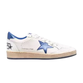 Кроссовки Golden Goose Wmns Ball Star White Blue, белый
