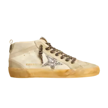 Кроссовки Golden Goose Wmns Mid Star, кремовый