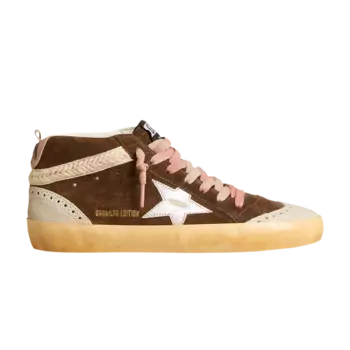 Кроссовки Golden Goose Wmns Mid Star LTD, коричневый