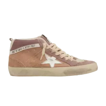 Кроссовки Golden Goose Wmns Mid Star Twilight Mauve Ash Rose, розовый