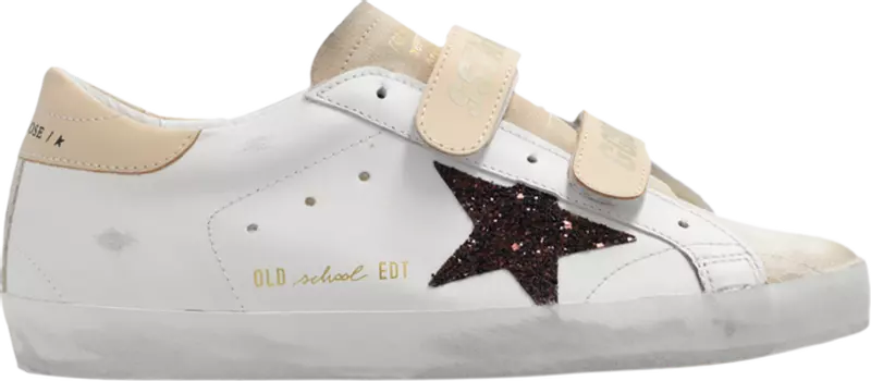 Кроссовки Golden Goose Wmns Old School 'Milk Coffee', белый