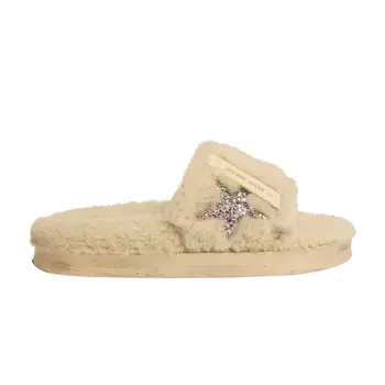 Кроссовки Golden Goose Wmns Poolstar Shearling Beige, коричневый