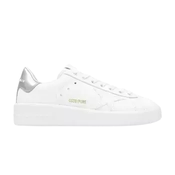 Кроссовки Golden Goose Wmns Purestar White Silver, белый