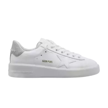 Кроссовки Golden Goose Wmns Purestar White Silver, белый